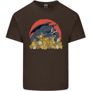 Role Play Games Dragon RPG Dice Funny Mens Cotton T-Shirt Tee Top Dark Chocolate