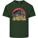 Role Play Games Dragon RPG Dice Funny Mens Cotton T-Shirt Tee Top Forest Green