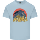 Role Play Games Dragon RPG Dice Funny Mens Cotton T-Shirt Tee Top Light Blue