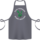 Rolling Funny Bong Weed Cannabis Drugs Cotton Apron 100% Organic Steel