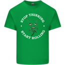 Rolling Funny Bong Weed Cannabis Drugs Mens Cotton T-Shirt Tee Top Irish Green