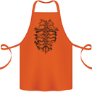 Roman Armour Fancy Dress Warrior Gym MMA Cotton Apron 100% Organic Orange
