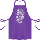 Roman Armour Fancy Dress Warrior Gym MMA Cotton Apron 100% Organic Purple