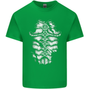 Roman Armour Fancy Dress Warrior Gym MMA Kids T-Shirt Childrens Irish Green