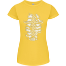 Roman Armour Fancy Dress Warrior Gym MMA Womens Petite Cut T-Shirt Yellow