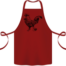 Rooster Camera Photography Photographer Cotton Apron 100% Organic Maroon