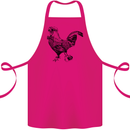 Rooster Camera Photography Photographer Cotton Apron 100% Organic Pink