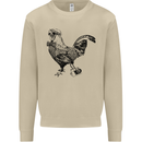 Rooster Camera Photography Photographer Mens Sweatshirt Jumper Sand
