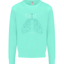 Rooted Christ Christian Catholic Religion Mens Sweatshirt Jumper Peppermint