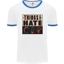 Bad Wifi Low Battery Lag Gaming Gamer Phone Mens White Ringer T-Shirt White/Royal Blue