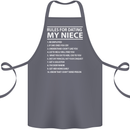 Rules for Dating My Niece Uncle's Day Funny Cotton Apron 100% Organic Steel