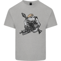 SAS Bulldog British Army Special Forces Mens Cotton T-Shirt Tee Top Sports Grey