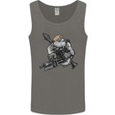 SAS Bulldog British Army Special Forces Mens Vest Tank Top Charcoal