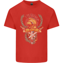 SPQR Helmet Gym Bodybuilding Training Top Mens Cotton T-Shirt Tee Top Red