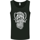 SPQR Helmet Gym Bodybuilding Training Top Mens Vest Tank Top Black