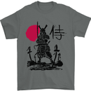 Samurai Battle MMA Kenjutsu Kendo Iaido Mens T-Shirt 100% Cotton Charcoal