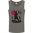 Samurai Battle MMA Kenjutsu Kendo Iaido Mens Vest Tank Top Charcoal