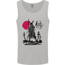 Samurai Battle MMA Kenjutsu Kendo Iaido Mens Vest Tank Top Sports Grey
