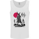 Samurai Battle MMA Kenjutsu Kendo Iaido Mens Vest Tank Top White