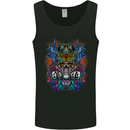 Samurai Skulls Japan Japanes MMA Mens Vest Tank Top Black