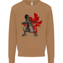 Samurai Spirit MMA Mixed Martial Arts Mens Sweatshirt Jumper Caramel Latte