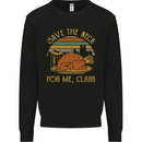 Save the Neck For Me Clark Christmas Movie Mens Sweatshirt Jumper Black