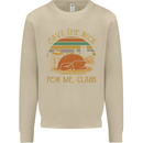 Save the Neck For Me Clark Christmas Movie Mens Sweatshirt Jumper Sand
