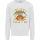 Save the Neck For Me Clark Christmas Movie Mens Sweatshirt Jumper White