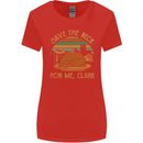 Save the Neck For Me Clark Christmas Movie Womens Wider Cut T-Shirt Red