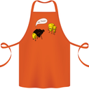 Say People Funny Photography Photograper Cotton Apron 100% Organic Orange