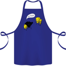 Say People Funny Photography Photograper Cotton Apron 100% Organic Royal Blue