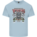 Scandinavian Viking Valhalla Odin Norse God Mens Cotton T-Shirt Tee Top Light Blue