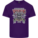 Scandinavian Viking Valhalla Odin Norse God Mens Cotton T-Shirt Tee Top Purple