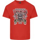 Scandinavian Viking Valhalla Odin Norse God Mens Cotton T-Shirt Tee Top Red
