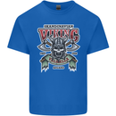 Scandinavian Viking Valhalla Odin Norse God Mens Cotton T-Shirt Tee Top Royal Blue