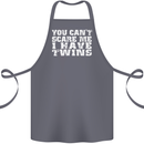 Scare Me I Have Twins Father's Day Mother's Cotton Apron 100% Organic Steel
