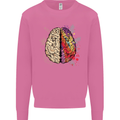 Science vs Artistic Brain Art IQ Physics Mens Sweatshirt Jumper Azalea
