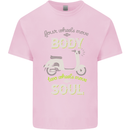 Scooter Four Wheels Move the Body Funny Mens Cotton T-Shirt Tee Top Light Pink