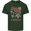 Scooter Pride 88 Motorbike Motorcycle Mens Cotton T-Shirt Tee Top Forest Green
