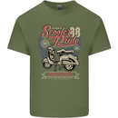 Scooter Pride 88 Motorbike Motorcycle Mens Cotton T-Shirt Tee Top Military Green