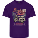 Scooter Pride 88 Motorbike Motorcycle Mens Cotton T-Shirt Tee Top Purple