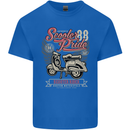 Scooter Pride 88 Motorbike Motorcycle Mens Cotton T-Shirt Tee Top Royal Blue