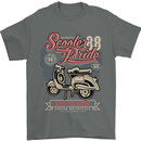 Scooter Pride 88 Motorbike Motorcycle Mens T-Shirt Cotton Gildan Charcoal