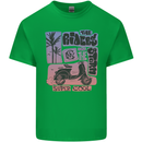 Scooter the Riders on the Storm Motorbike Mens Cotton T-Shirt Tee Top Irish Green