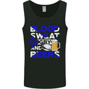 Scotland Blood Sweat & Beers Rugby Scottish Mens Vest Tank Top Black