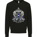 Scottish Soul Biker Attitude Motorcycle Mens Sweatshirt Jumper Black