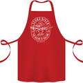 Scuba Diver the Ocean Is Calling Diving Cotton Apron 100% Organic Red