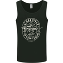 Scuba Diver the Ocean Is Calling Diving Mens Vest Tank Top Black