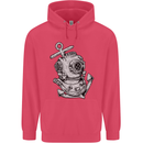 Scuba Diving Anchor Diver Sailing Sailor Childrens Kids Hoodie Heliconia