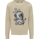Scuba Diving Anchor Diver Sailing Sailor Mens Sweatshirt Jumper Sand